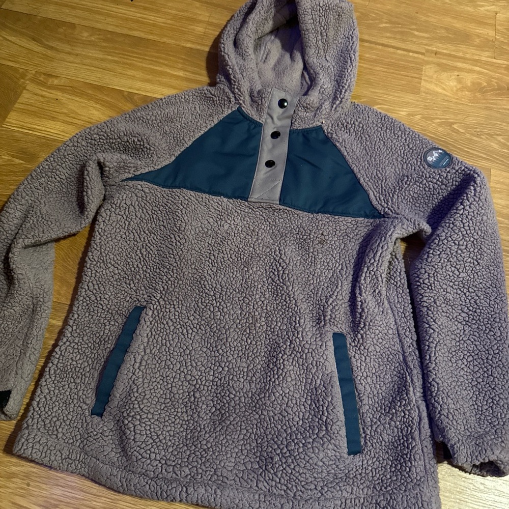 686 Women's Ski Jacket in Gray and Blue